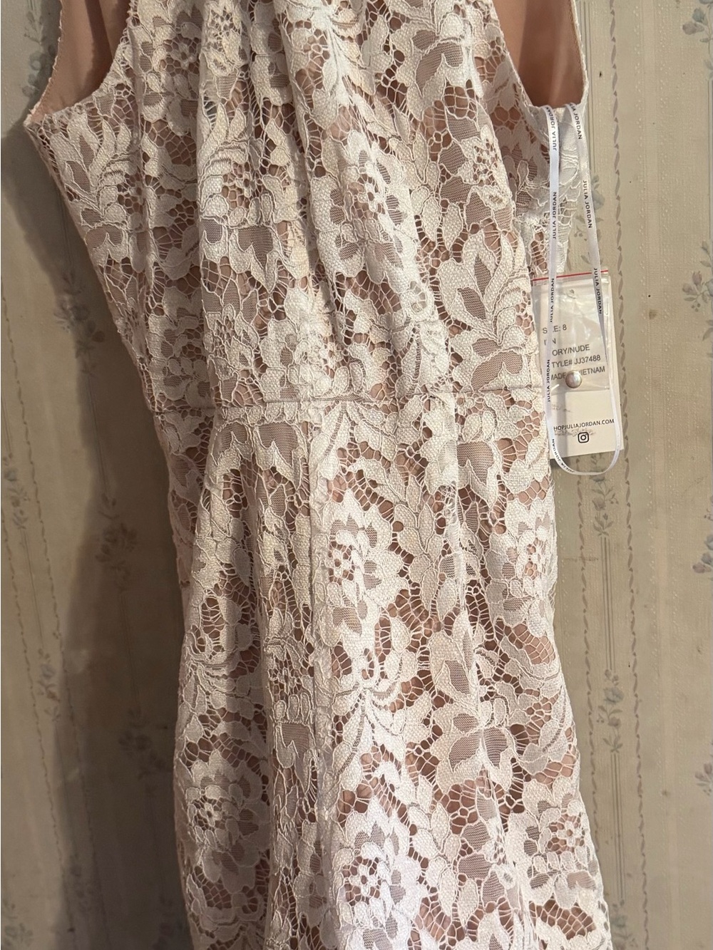 Ivory Lace  jumpsuit